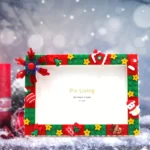 Christmas Photo-Frame - 4x6” - Image 3