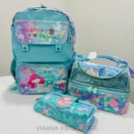 Big Vest Combo - Luxury 16” School Bag, Lunch Bag, Pouch - Image 3