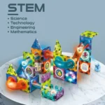 75pcs Magnetic Building Blocks with Lights (STEM)